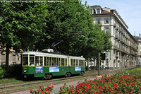 Tram a Torino - Corso Cairoli.