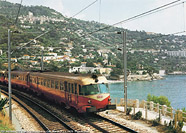 I colori delle ferrovie nelle Alpi (Ed. Du Cabri, 1982) - Roquebrune-Cap-Martin.