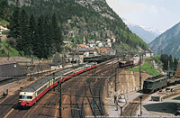 I colori delle ferrovie nelle Alpi (Ed. Du Cabri, 1982) - G�schenen.