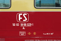 Dettagli delle carrozze FS - Az TEE.