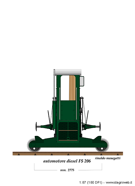 Locomotive diesel - 206 