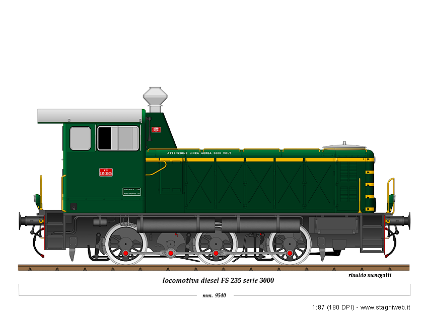 Locomotive diesel - 235.3000