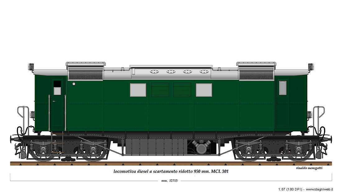 Locomotive diesel - MCL 301.