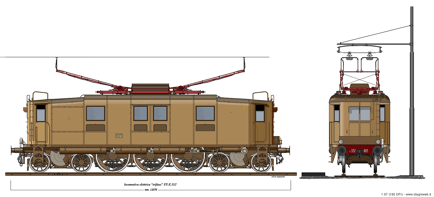 Le macchine classiche - E.332