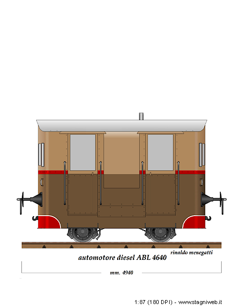 Locomotive diesel - ABL 4640.