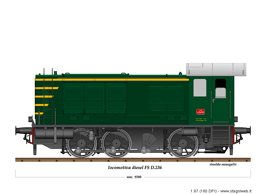Locomotive diesel - D.236.003