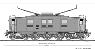Locomotive elettriche trifasi - E.332
