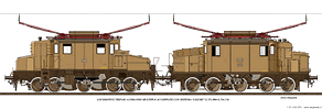 Le macchine classiche - E.551.090+E.554.126 a comando multiplo.