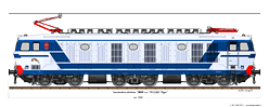 Locomotive a corrente continua - E.633