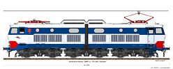 Locomotive a corrente continua - E.656