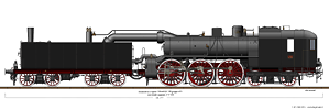 Locomotive a vapore con tender separato - Gr. 672 Franco-Crosti