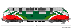 Locomotive diesel - FER D.220