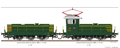 Locomotive a corrente continua - E.321+E.322