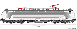Locomotive a corrente continua - E.403 (IC)