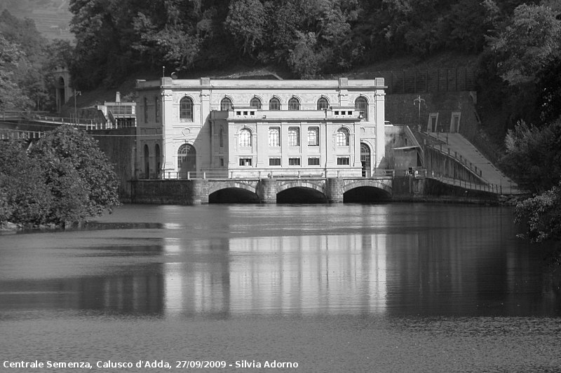 Dall'Adda alla Martesana - Centrale elettrica Semenza (1920).