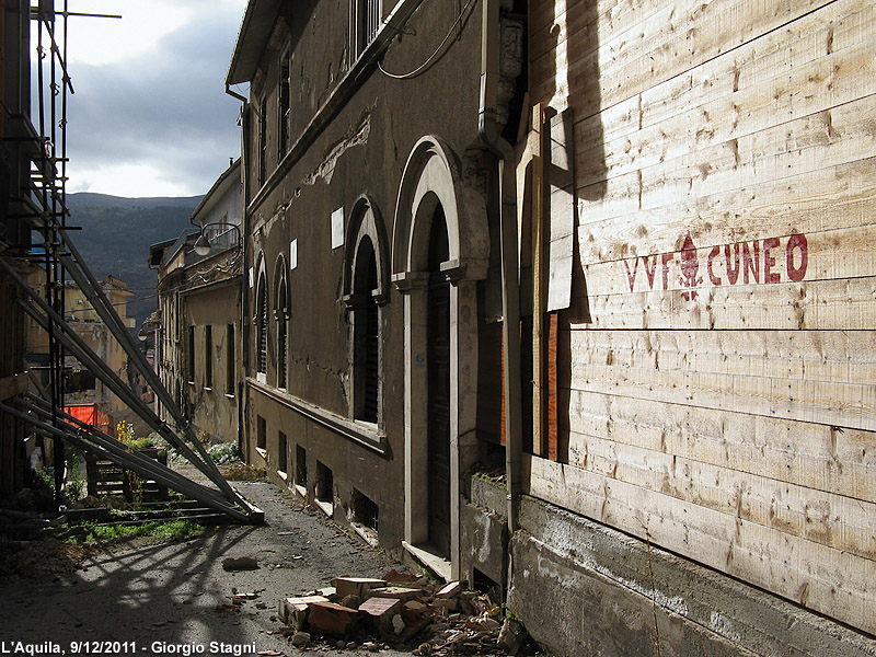 L'Aquila (molto) tempo dopo. - VVF Cuneo.