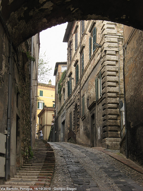 Perugia - Via Bartolo.