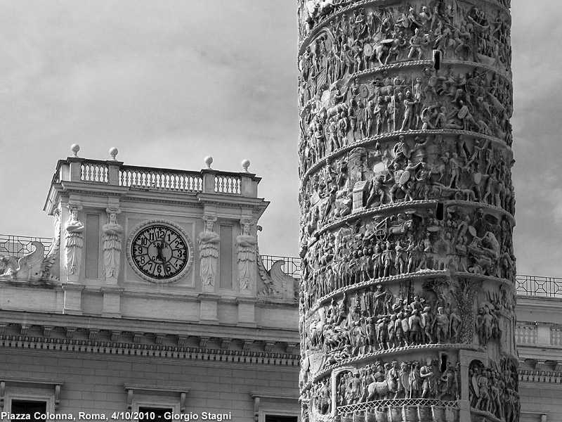 Roma - la citt - Piazza Colonna.