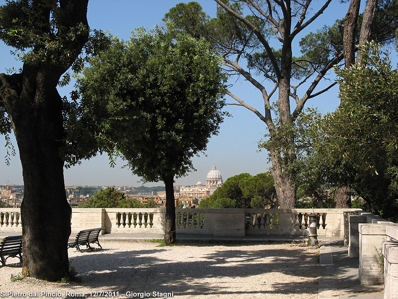 Roma - la citt - Sul Pincio.