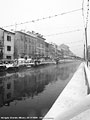 Tempo di neve - Naviglio Grande.