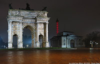 Intorno al Parco Sempione - Arco della Pace.