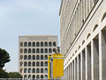 Inquadrare l'EUR - Palazzo della Civilt del Lavoro.