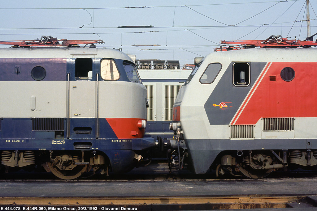Il tempo delle E.444 - Milano Greco.