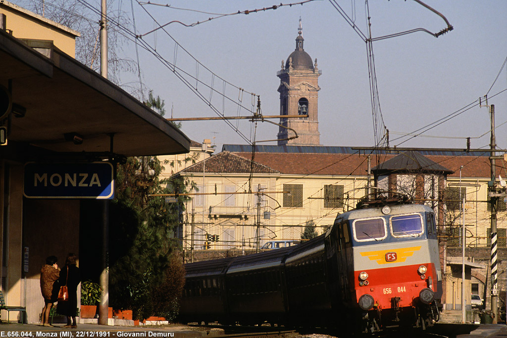 Trazione elettrica intorno a Milano - Monza.