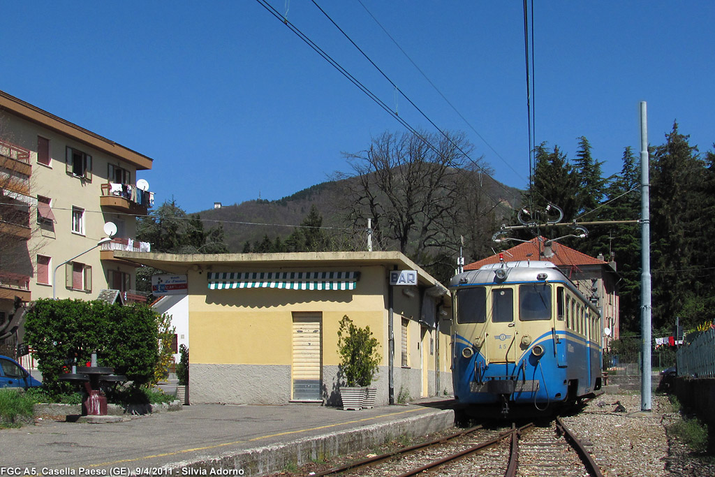 La A5, ex Spoleto-Norcia - Casella Paese.