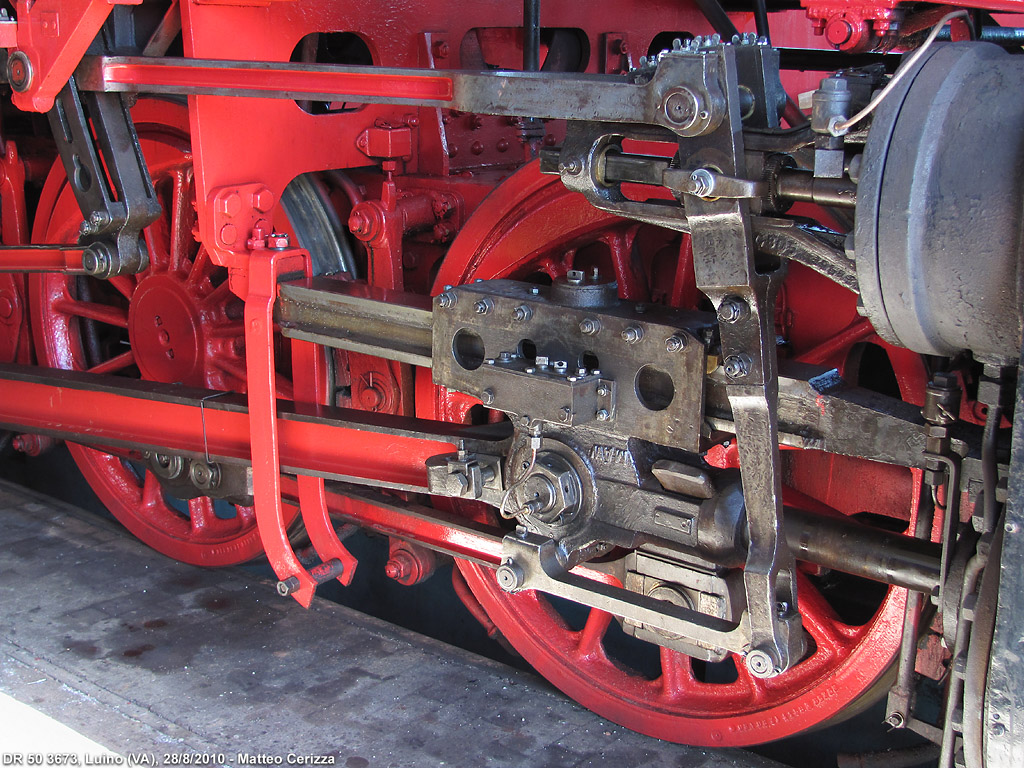 BR 50 3673 - Distribuzione Heusinger.