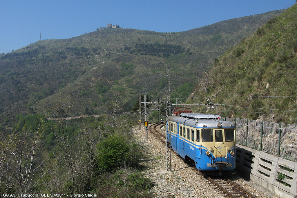 La A5, ex Spoleto-Norcia - Cappuccio.