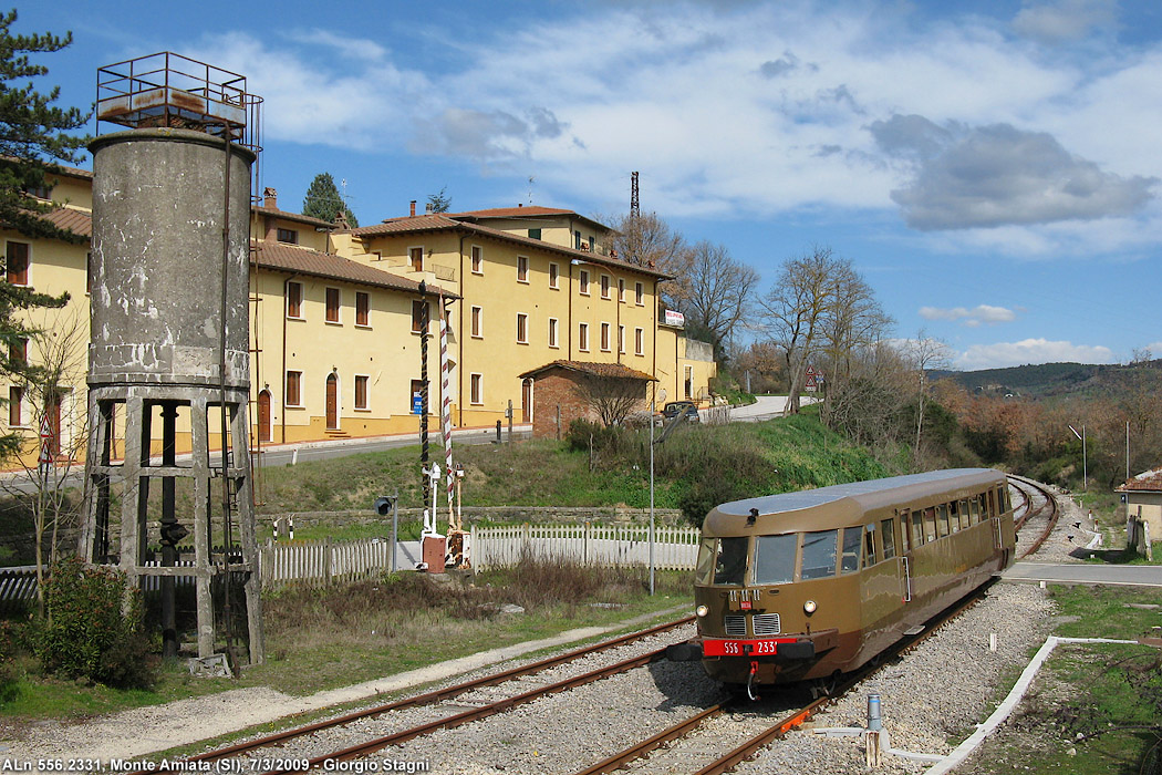 ALn 556 a Siena (2009) - Monte Amiata.