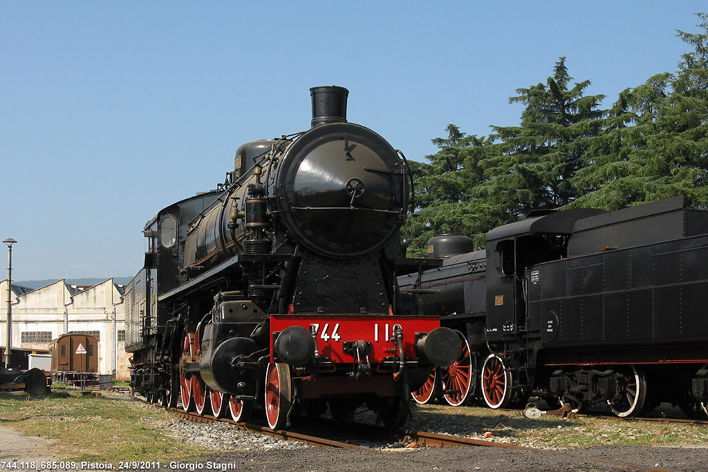 Deposito Rotabili Storici - Pistoia (2011) - 744.