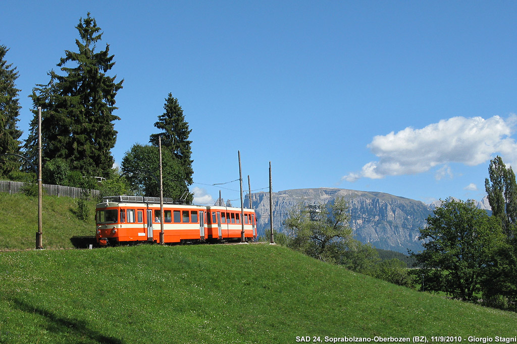Ferrovia del Renon - Rittnerbahn - Soprabolzano-Oberbozen.