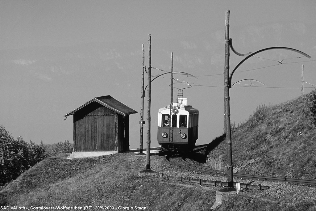 Ferrovia del Renon - Rittnerbahn - Costalovara-Wolfsgruben.