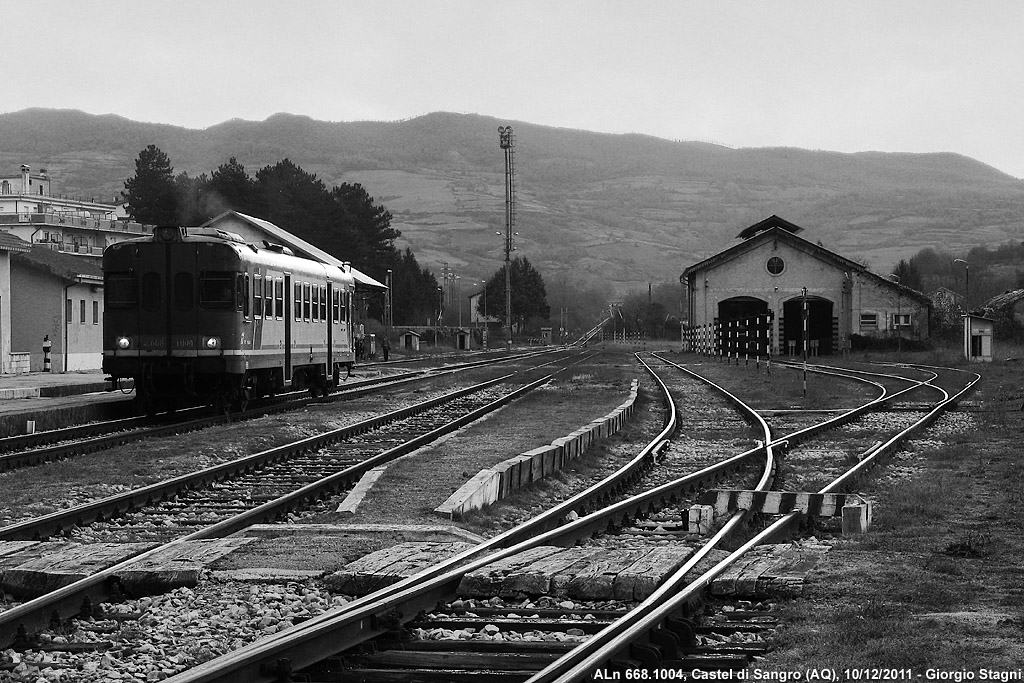 Paesaggi in bianco e nero - Castel di Sangro.