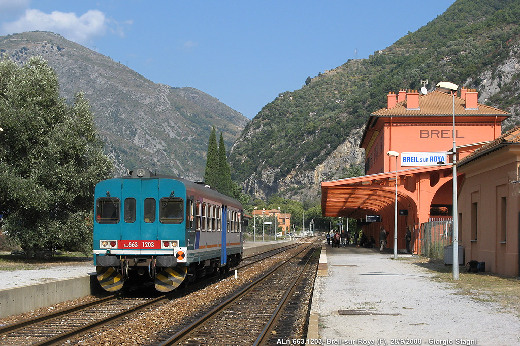 La linea del Tenda - Breil-sur-Roya.