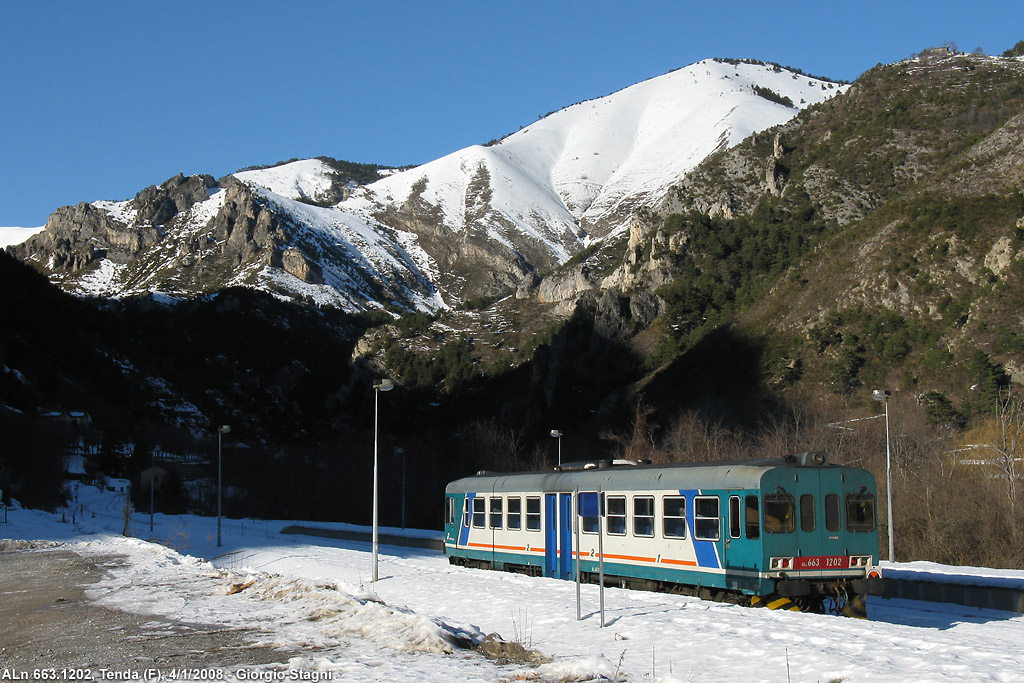 Limone-Ventimiglia (la linea del Tenda) - Tenda.