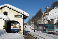 L'inverno (versante nord) - Vernante.