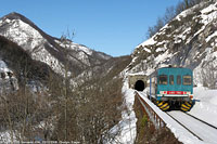 L'inverno (versante nord) - Vernante.