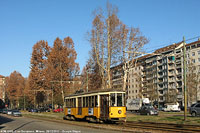Tram a Milano - C.so Sempione.