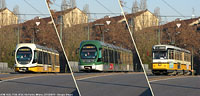 Tram a Milano - Via Farini.