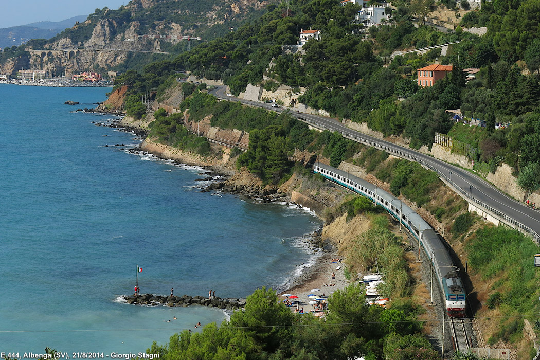 Riviera - La ferrovia 2014 - Albenga.