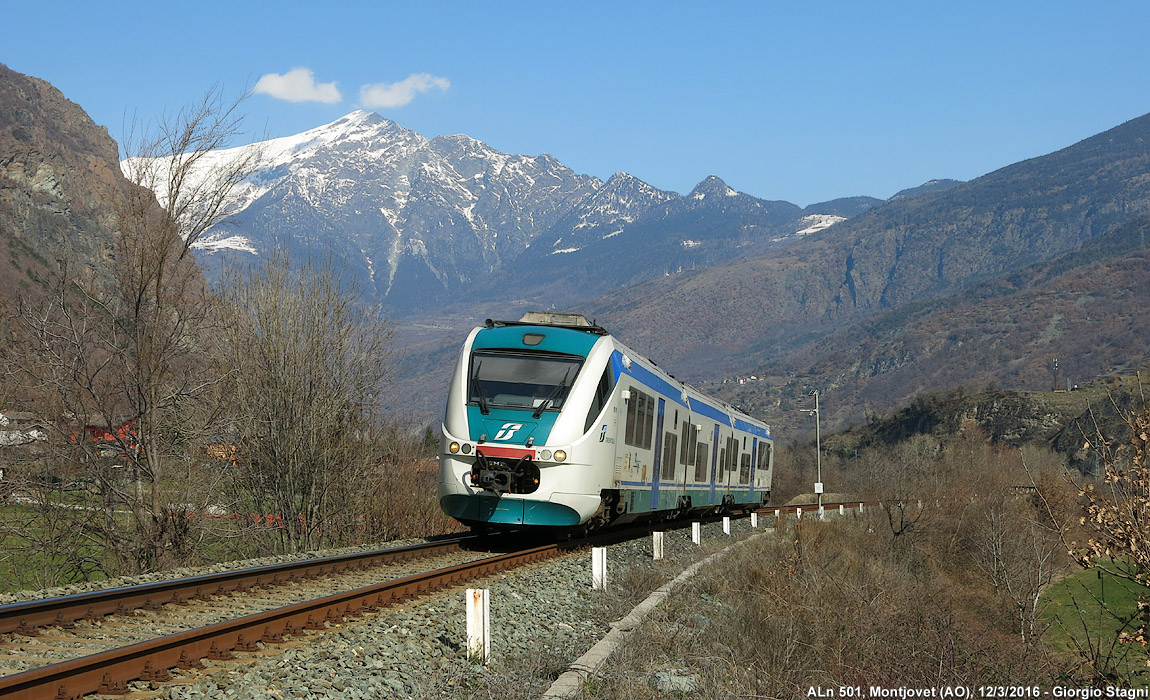 Da Ivrea ad Aosta - Montjovet.