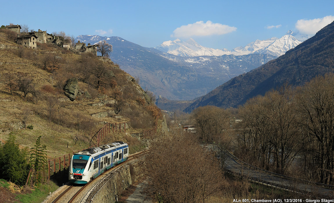 Da Ivrea ad Aosta - Chambave.