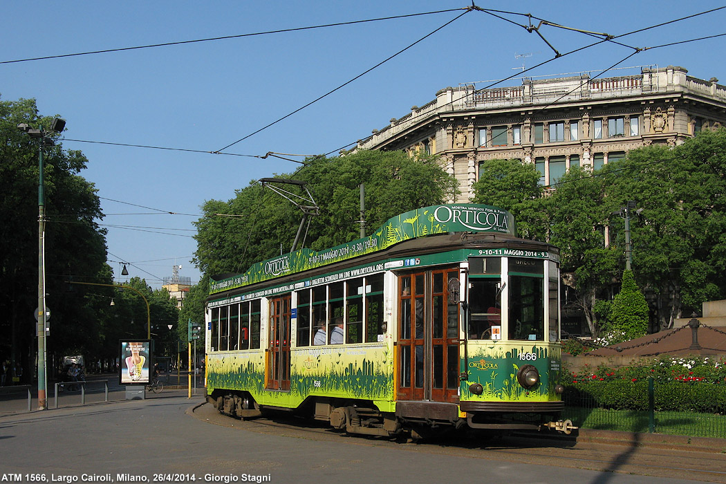 Gli altri tram del 2014-15 - Largo Cairoli.