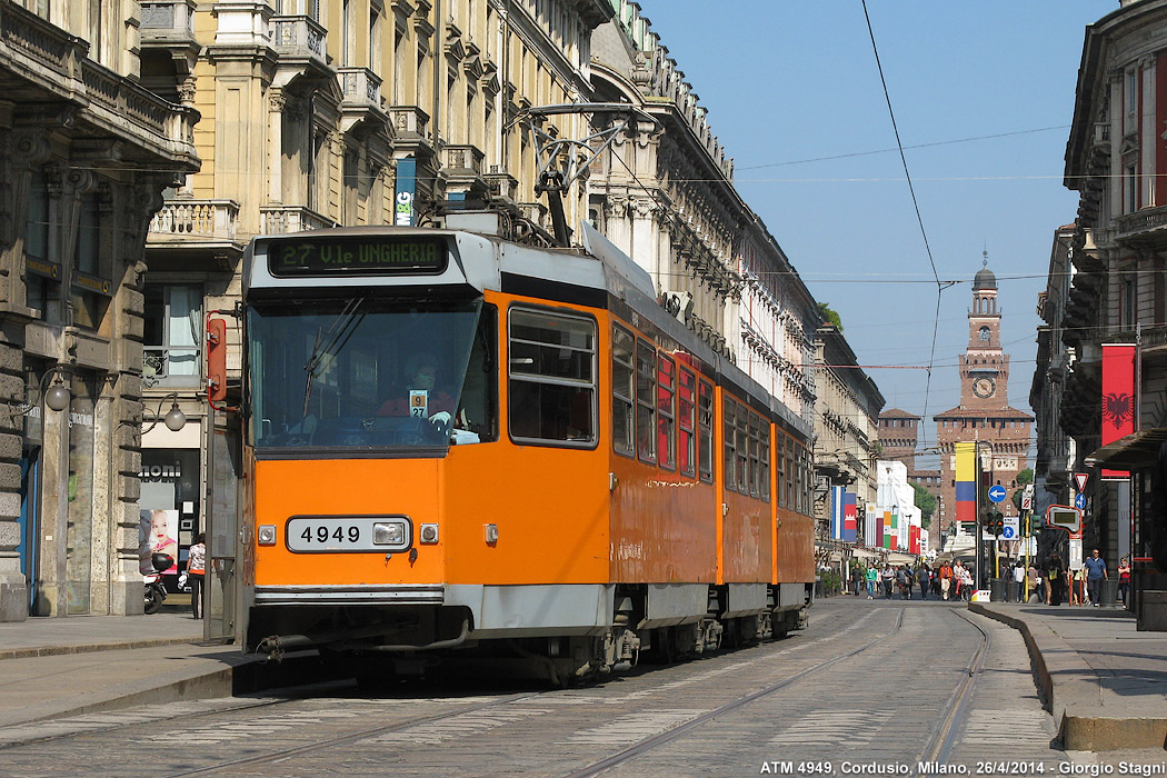 Gli altri tram del 2014-15 - Cordusio.