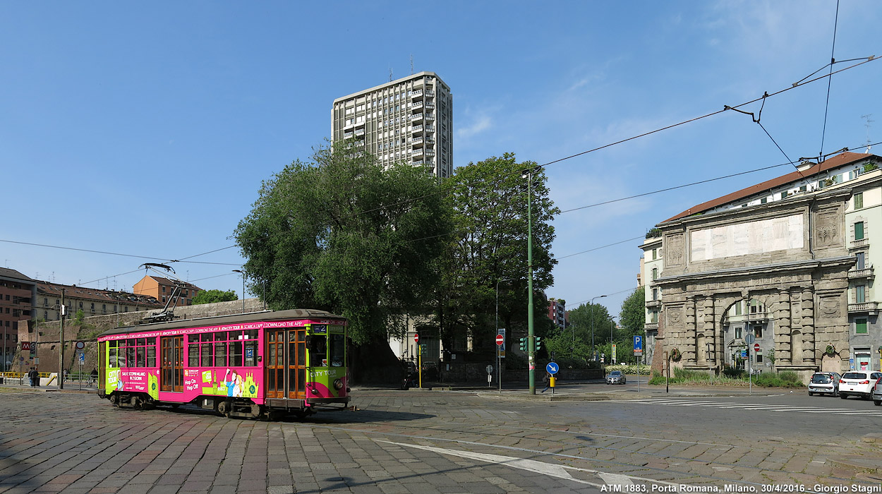 Tram a Milano 2016 - Porta Romana.