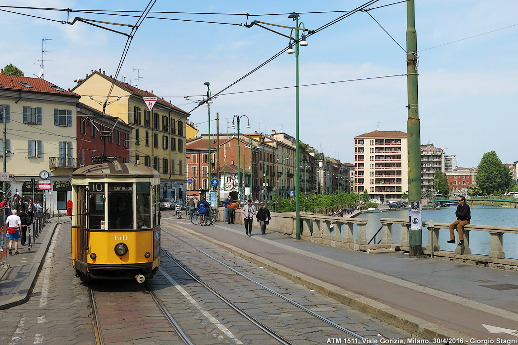 Tram a Milano 2016 - Darsena.