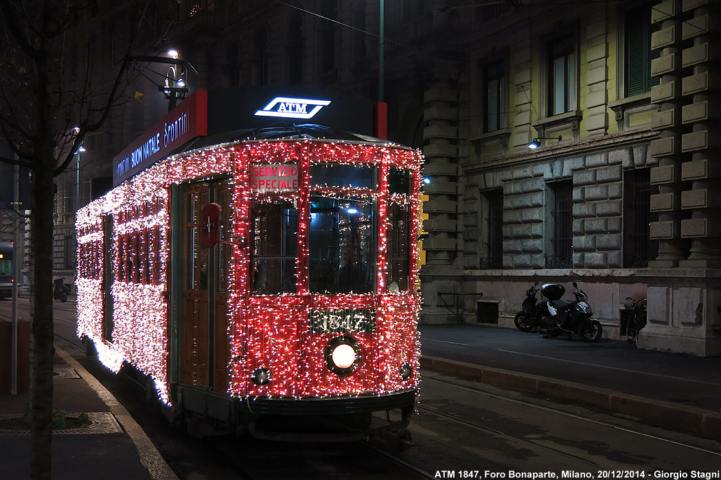 Gli altri tram del 2014-15 - Foro Bonaparte.